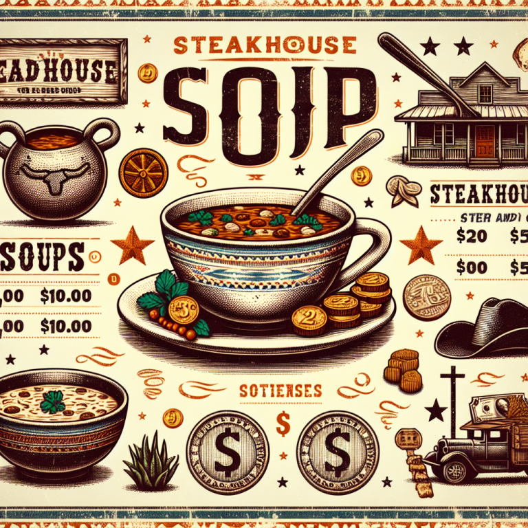 Texas Roadhouse Soups Menu With Prices