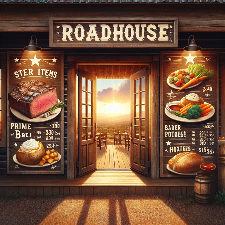 Texas Roadhouse Prime Rib Menu With Prices