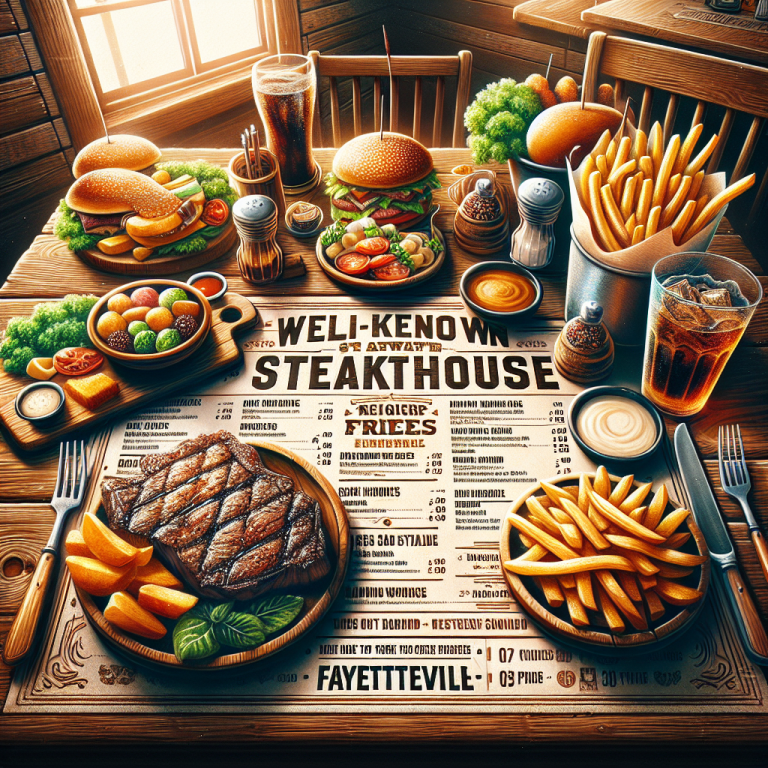 Texas Roadhouse Fayetteville Menu With Prices