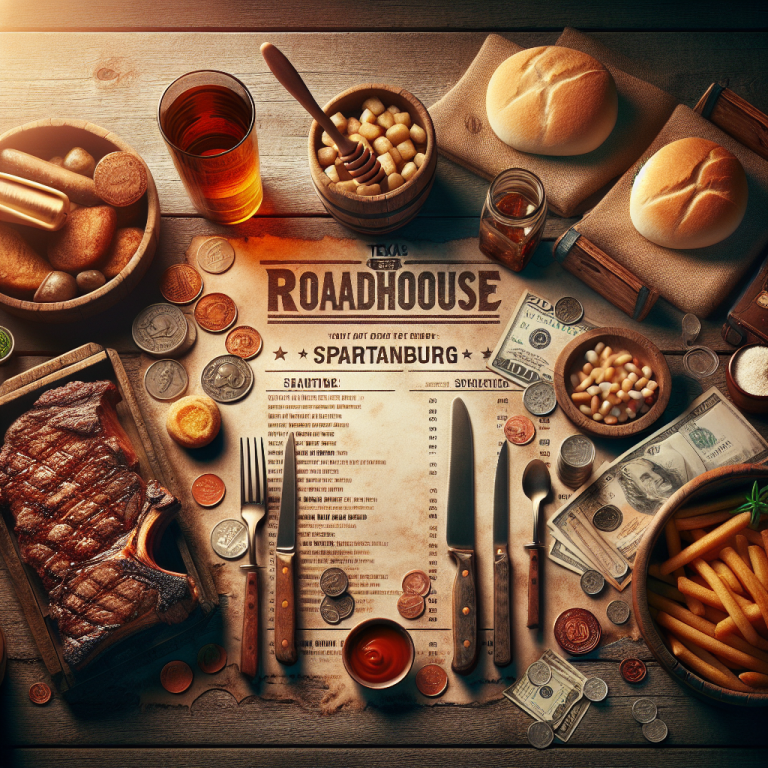 Texas Roadhouse Spartanburg Menu With Prices