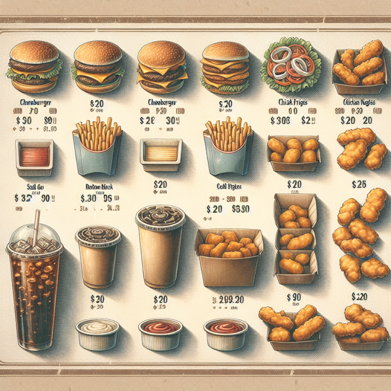 Burger King Menu With Prices Lunch