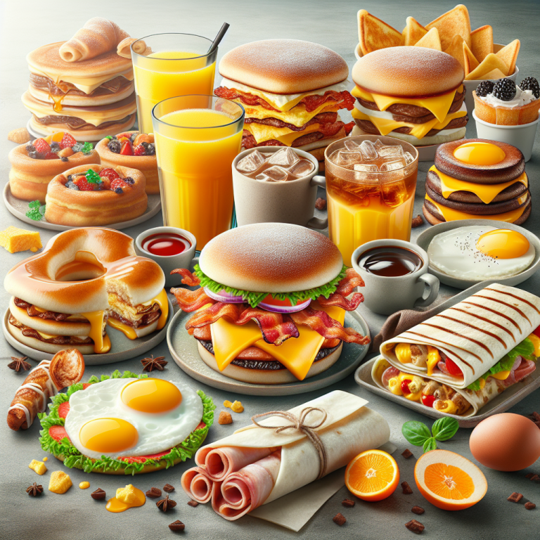 Discover the Delicious Breakfast Options at Burger King: Menu and Prices Inside