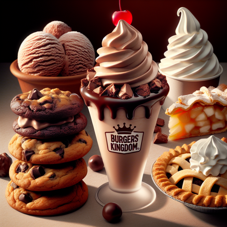 Indulge Your Sweet Tooth: Exploring Burger King’s Tempting Dessert Menu