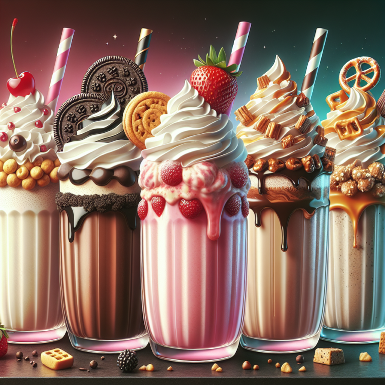 Indulge in Flavor: Discover the Latest Burger King Milkshakes Menu with Prices