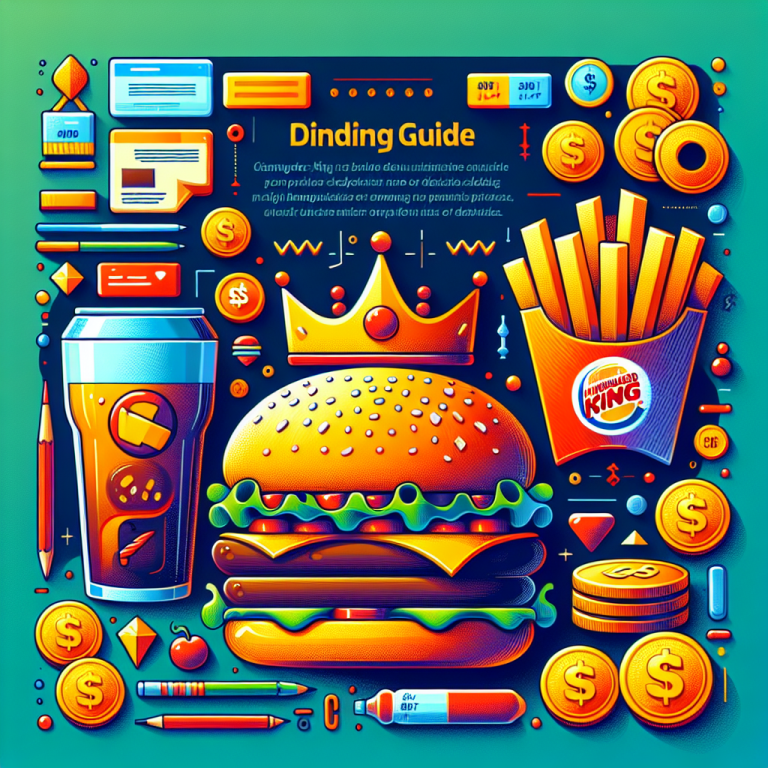 Unlocking the Delicious: A Comprehensive Guide to Hamburger King Menu Prices