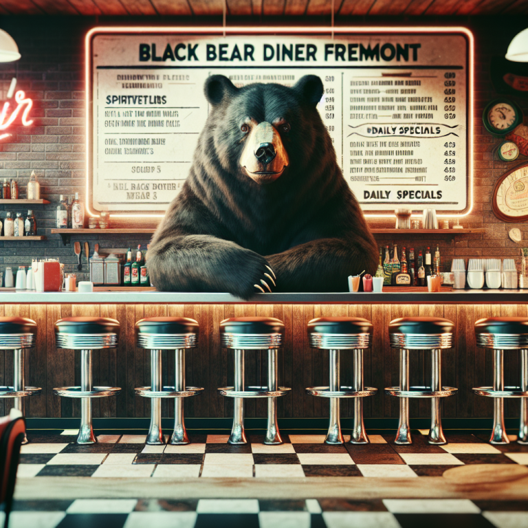 Black Bear Diner Fremont Menu