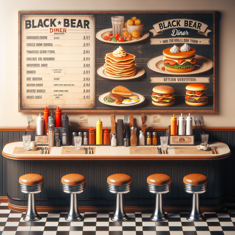 # Black Bear Diner Laredo Menu