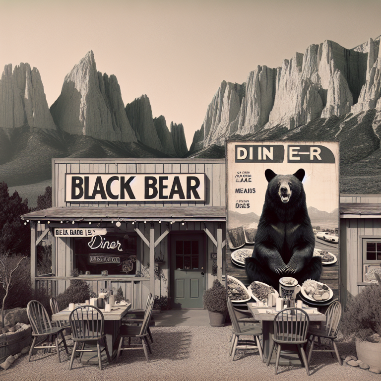 Black Bear Diner El Paso Menu