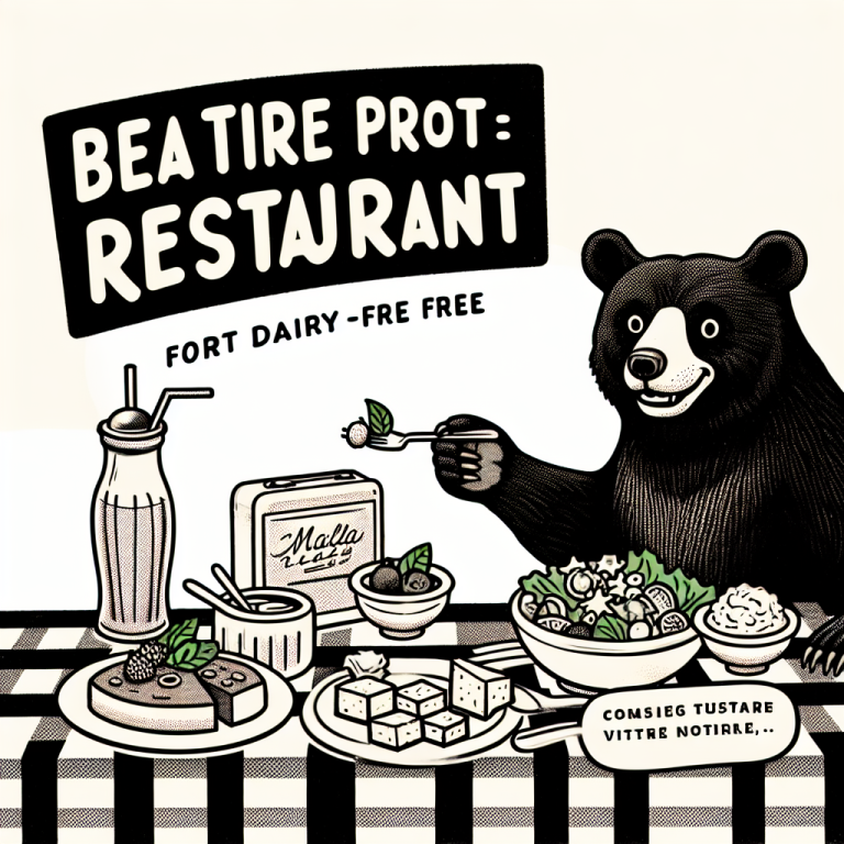 Black Bear Diner Dairy Free Menu