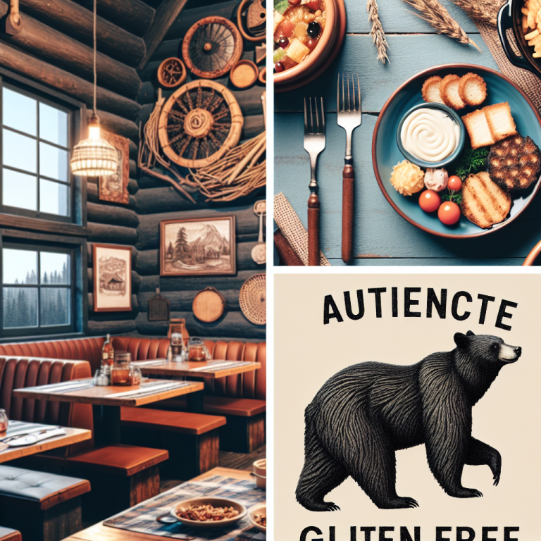 Black Bear Diner Gluten Free Menu