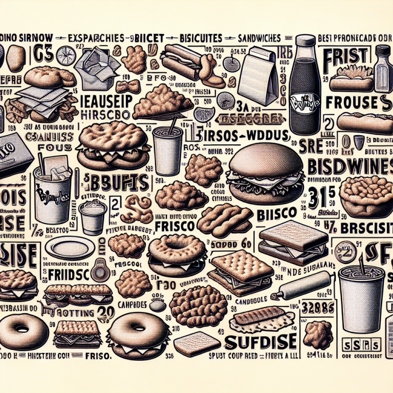 Bojangles Frisco Menu With Prices