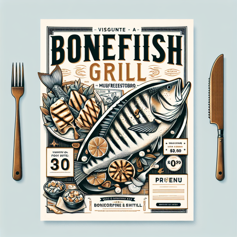 Bonefish Grill Murfreesboro Menu With Prices