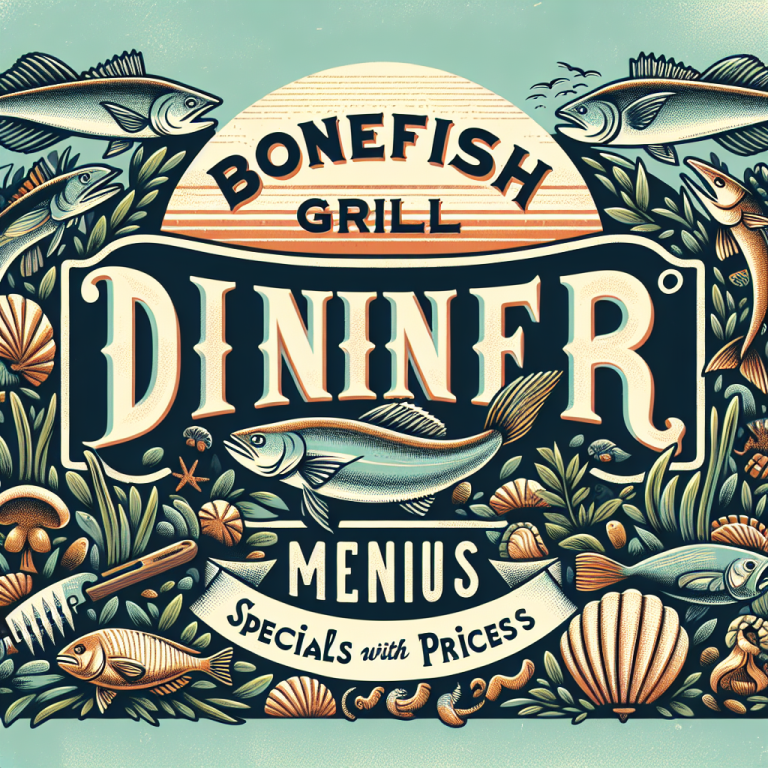 Bonefish Grill Dinner Menu Specials With Prices