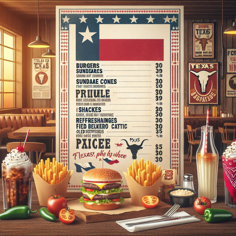 Dairy Queen Menu With Prices Texas