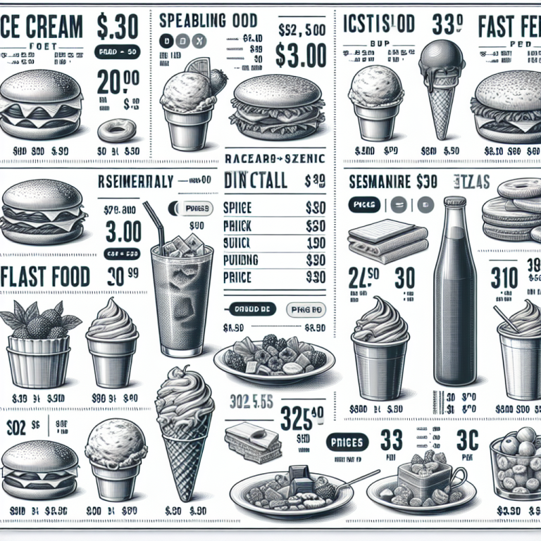 Dairy Queen Menu With Prices Printable