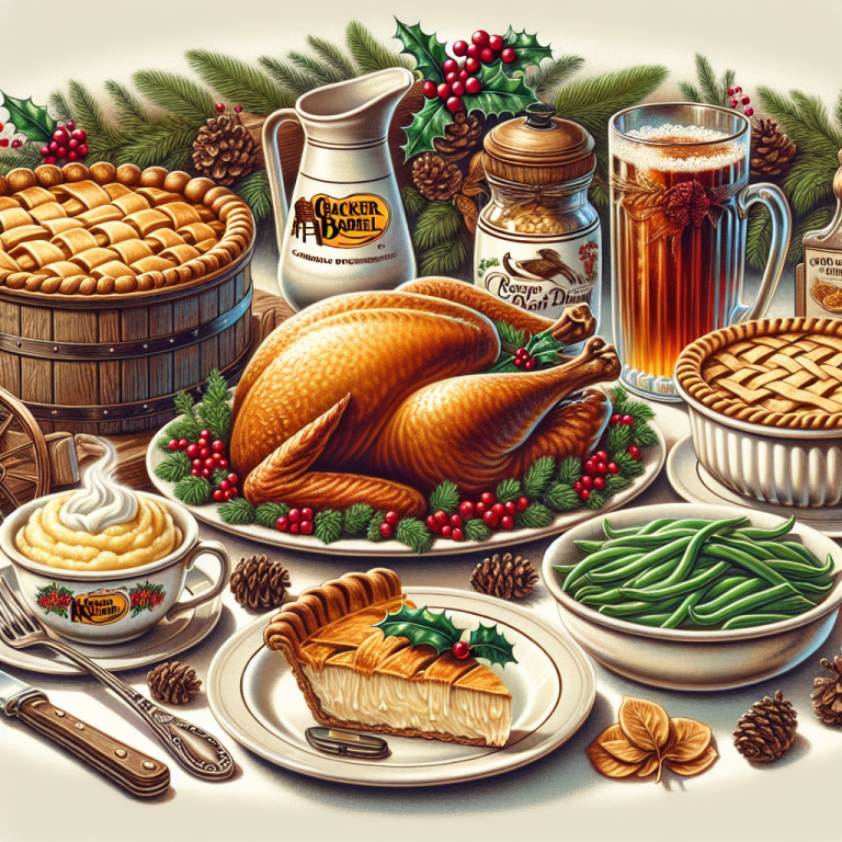 Cracker Barrel Holiday Menu With Prices