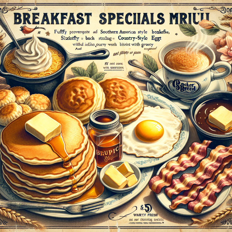 Cracker Barrel Breakfast Specials Menu With Prices