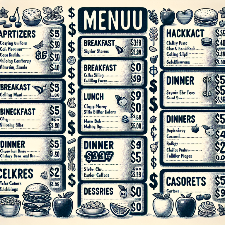 Cracker Barrel Menu With Prices And Calories