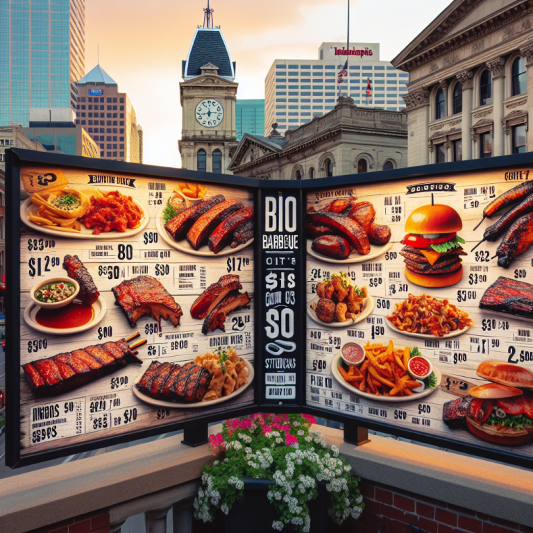 City Barbeque Indianapolis Menu With Prices