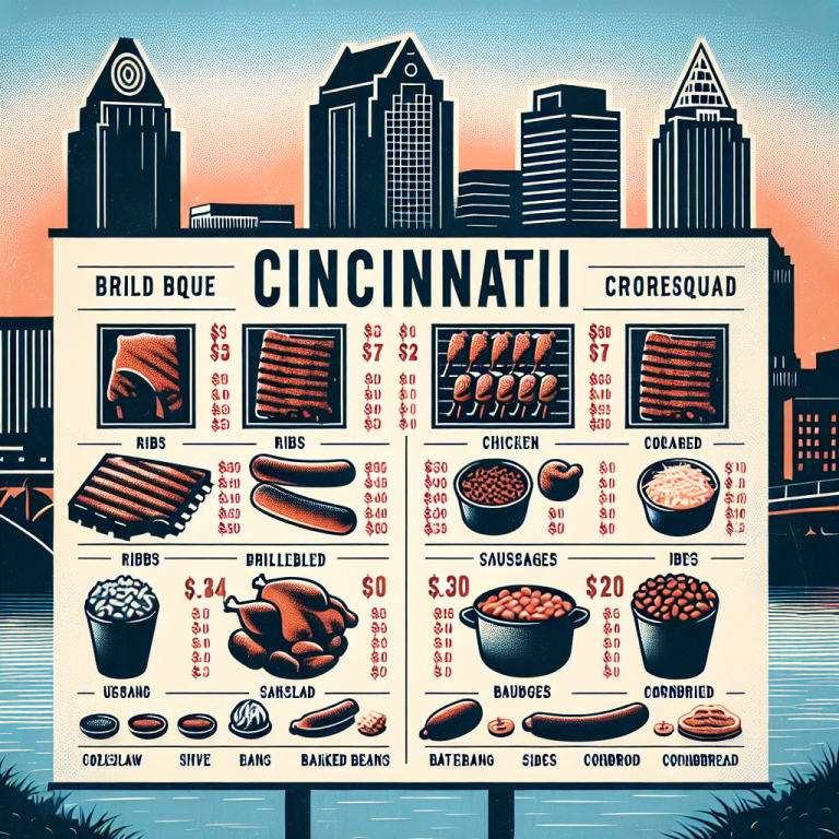 City Barbeque Cincinnati Menu With Prices