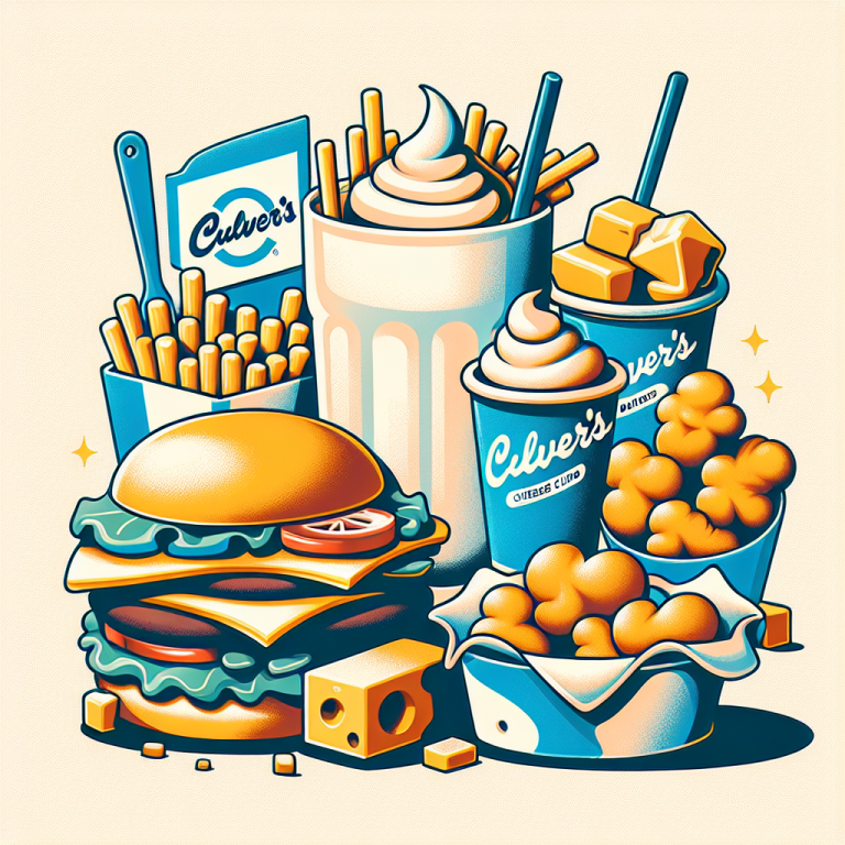 Culverʼs Omaha Menu With Prices