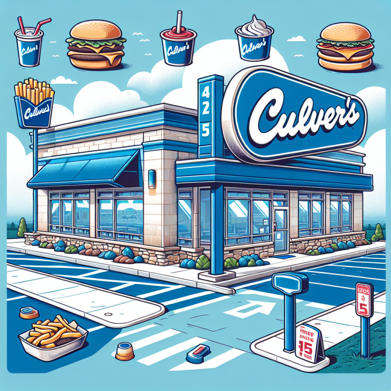 Culverʼs Freeport Menu With Prices