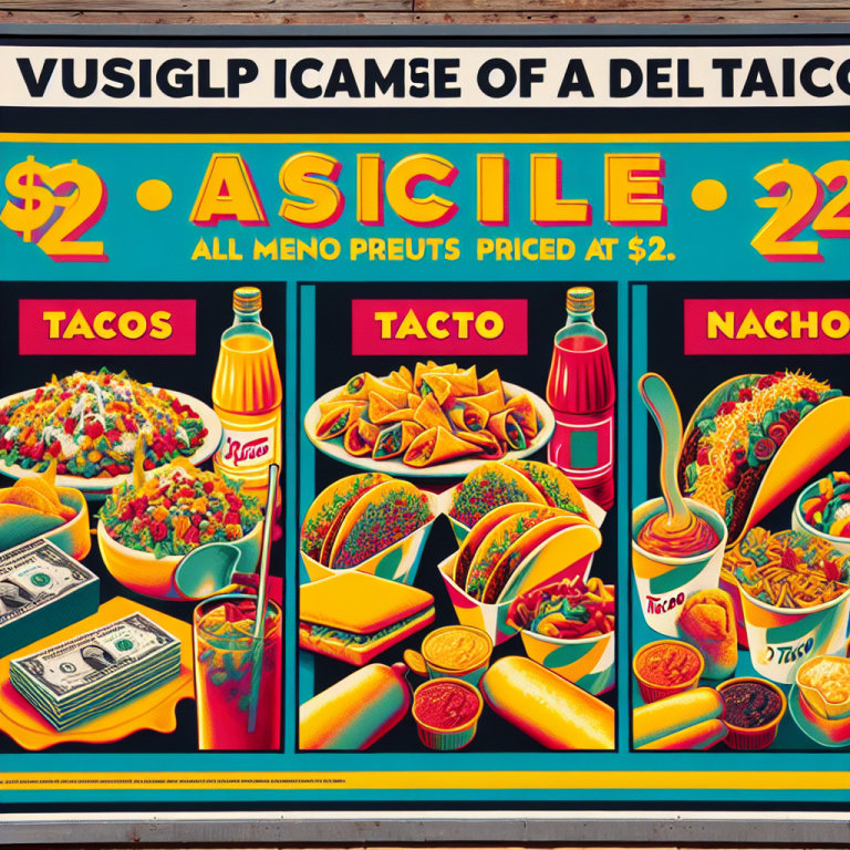 Del Taco $2 Menu With Prices