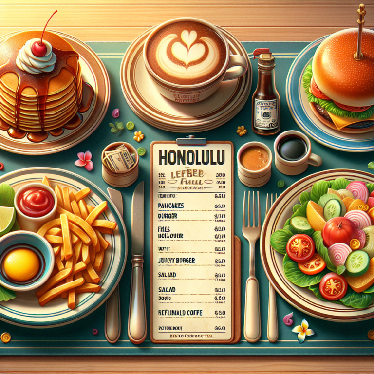 Dennyʼs Honolulu Menu With Prices