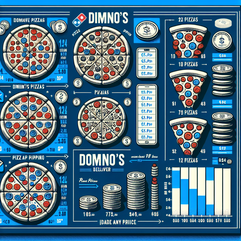 Dominoʼs Pizza Delivery Menu With Prices