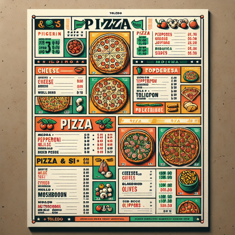 Dominoʼs Pizza Toledo Menu With Prices