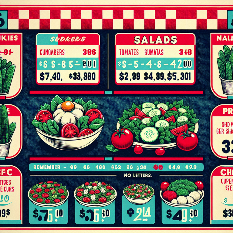 Dominoʼs Salads Menu With Prices