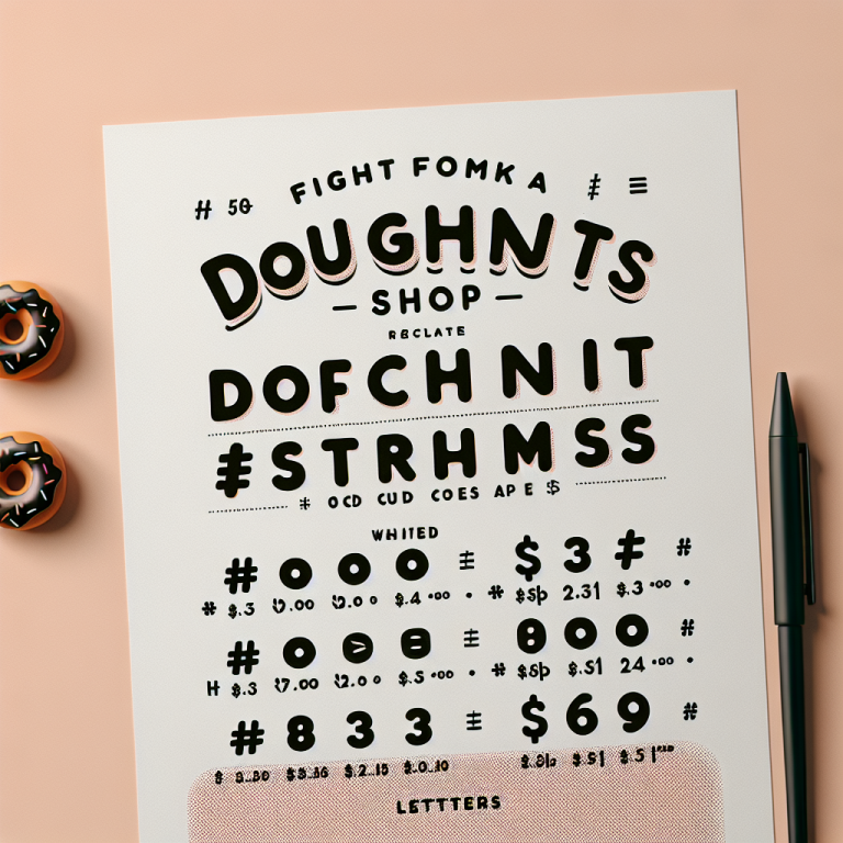 Dunkinʼ Donuts Menu With Prices