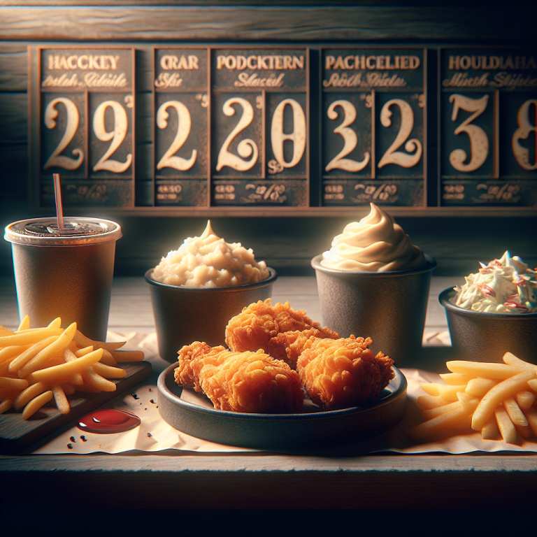 KFC Full Menu With Prices