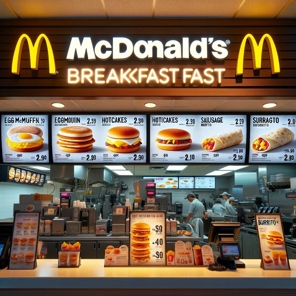 MCDONALDS BREAKFAST MENU PRICES 2