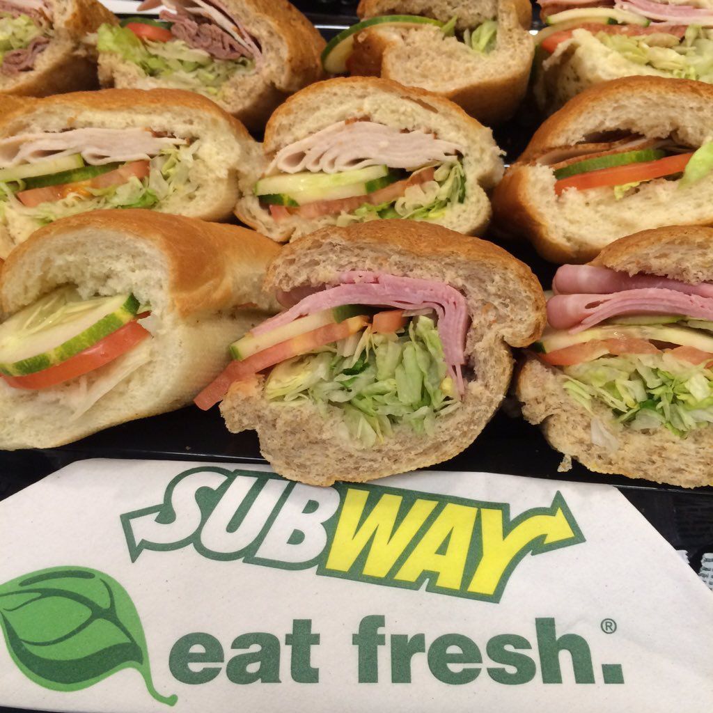 subway food menu