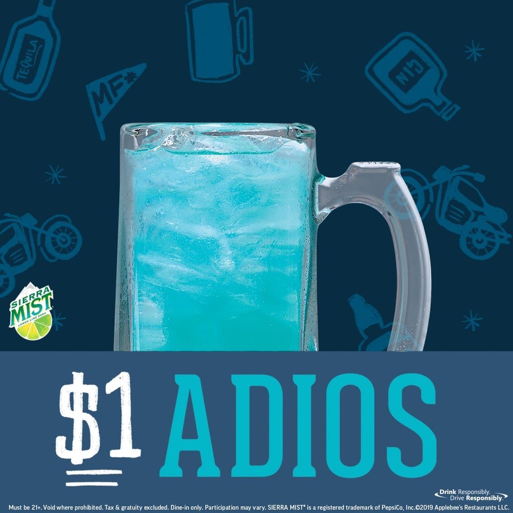 applebee's drink menu prices with prices