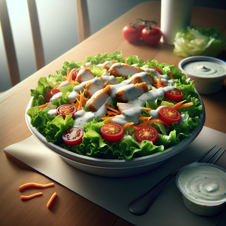 Wendyʼs Menu Salad