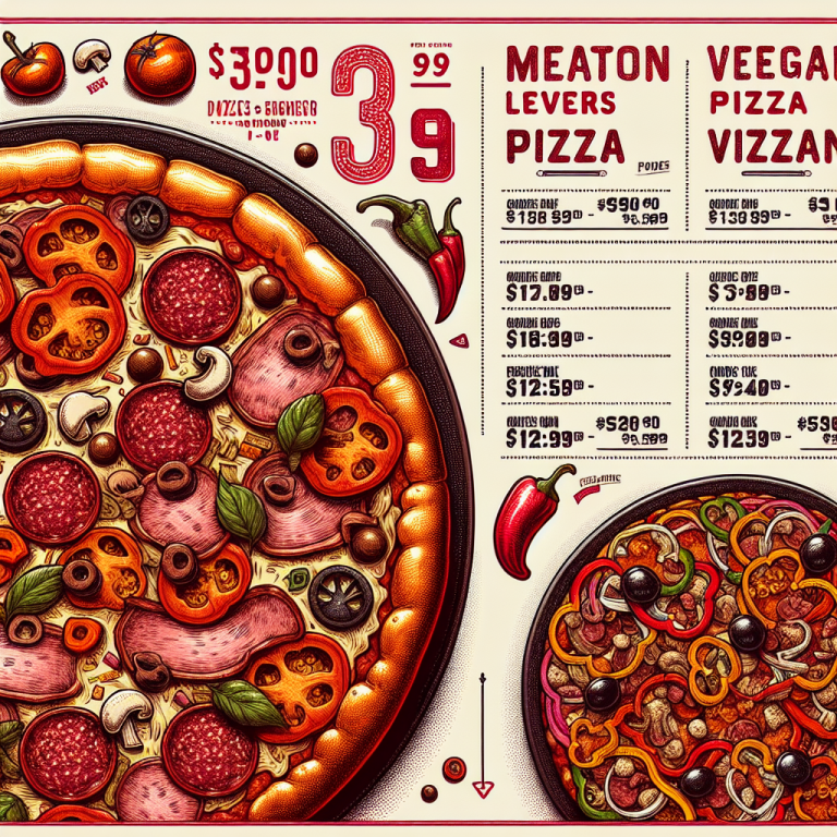 Pizza Hut Elyria Menu With Prices