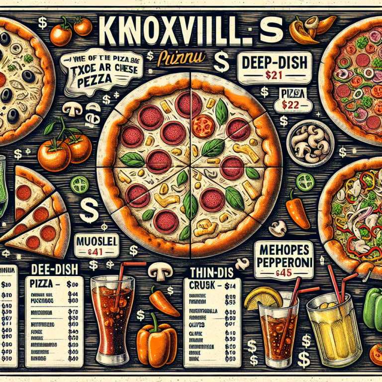 Pizza Hut Knoxville Menu With Prices