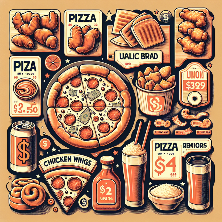 Pizza Hut Union Menu With Prices