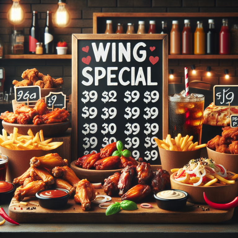 Pizza Hut Wing Street Menu With Prices