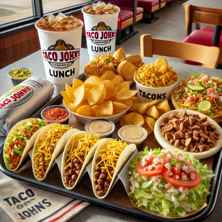 Discover Taco John’s Lunch Menu menu, Taco John’s Lunch Menu prices, and Taco John’s Lunch Menu operating hours – A Complete Guide to Your Midday Dining Experience