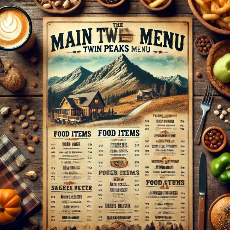 Discover twin peaks menu, twin peaks prices & twin peaks specials: An Unforgettable Dining Experience