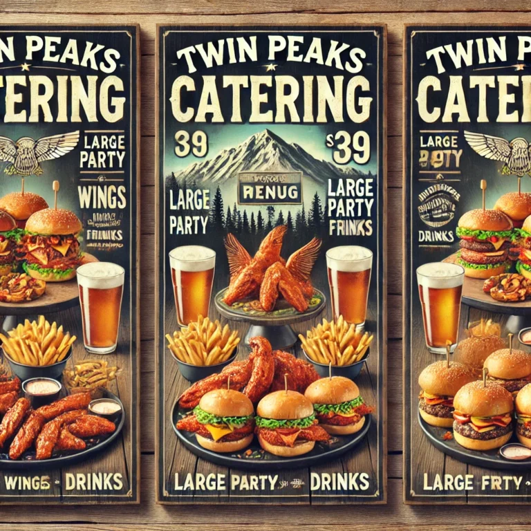 Discover twin peaks catering menu menu & twin peaks catering menu prices – Ultimate Dining Experience at twin peaks catering menu