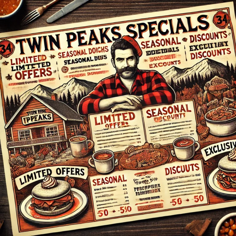 Experience Unmatched Flavors with twin peaks menu specials menu & twin peaks menu specials prices: A Culinary Delight for Discerning Diners