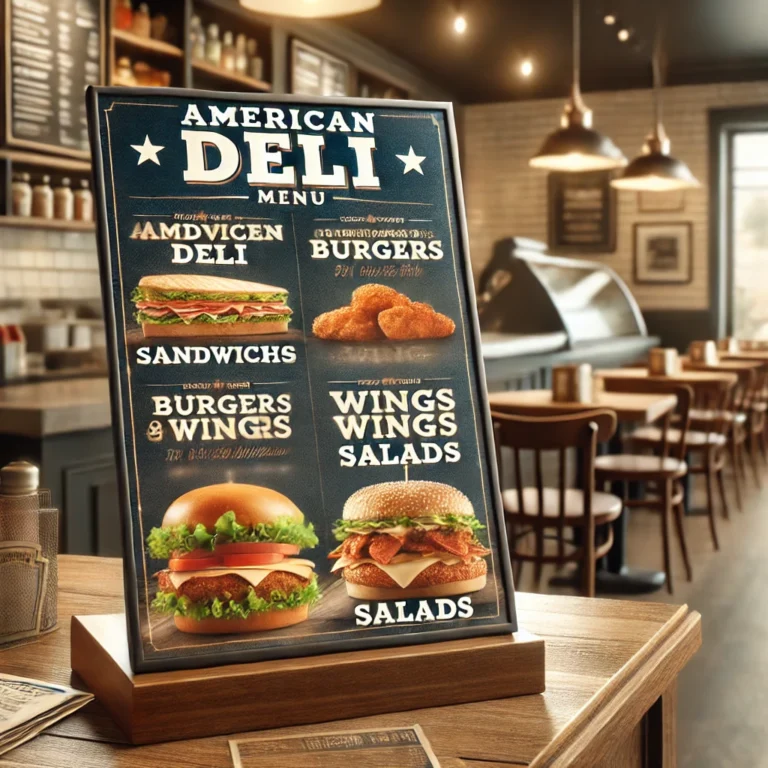 Discover the Authentic Flavors: American Deli menu, American Deli prices, and American Deli specials at American Deli