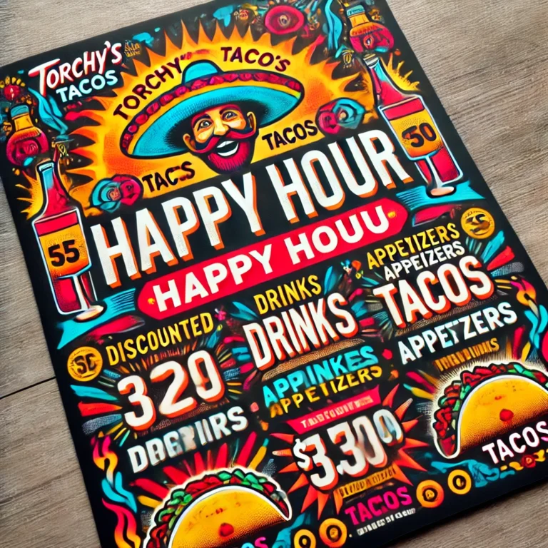 Experience the Ultimate torchy’s tacos happy hour menu: Savor Unbeatable torchy’s tacos happy hour menu prices and Memorable Dining Moments