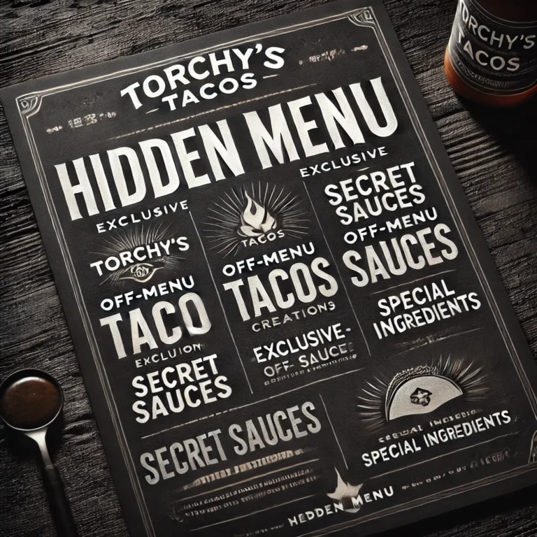 Discover the Ultimate torchy’s tacos hidden menu: Unveil Exclusive torchy’s tacos hidden menu prices, Secret Specials & More