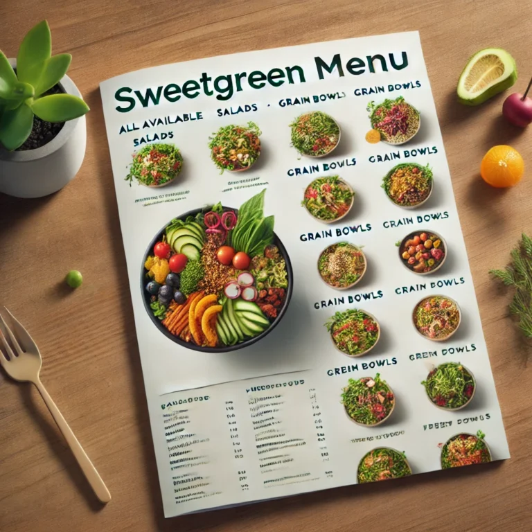 Discover the Ultimate sweetgreen menu & sweetgreen prices: Your Comprehensive Guide to Fresh, Healthy Dining