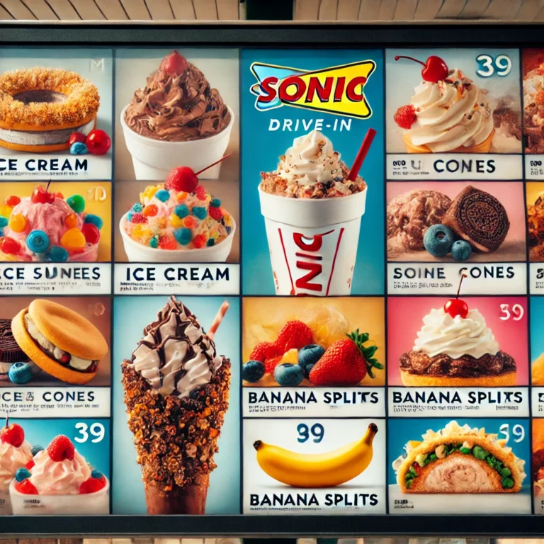 Discover the Ultimate sonic ice cream menu Menu & sonic ice cream menu Prices Experience at sonic ice cream menu